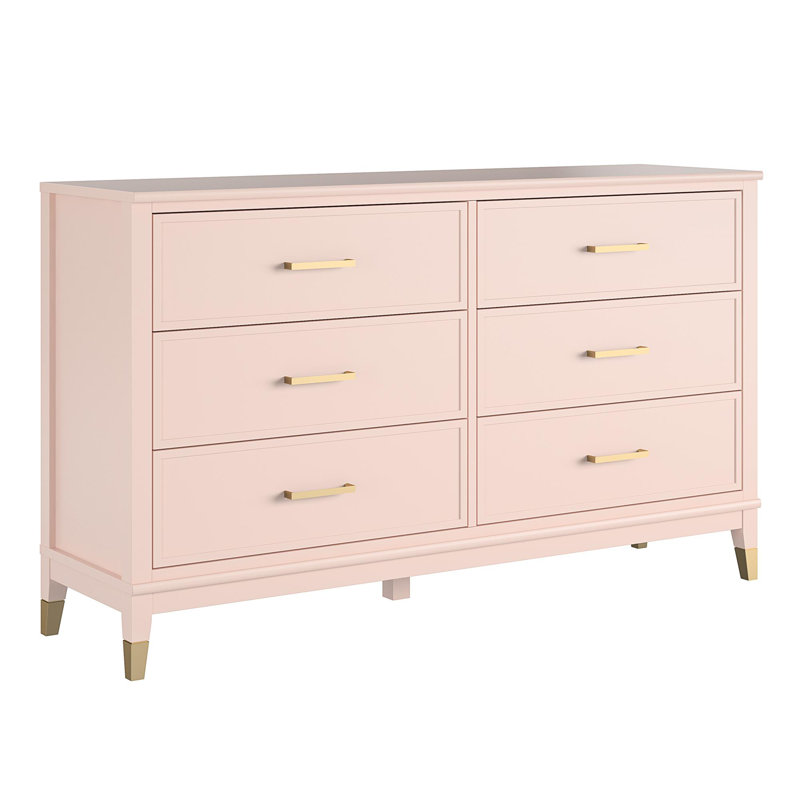CosmoLiving by Cosmopolitan Westerleigh 6 Drawer 56.77" W Double